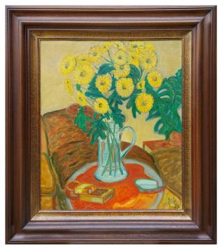 Olieverfschilderij van de Belgische kunstenaar John Dix kopen