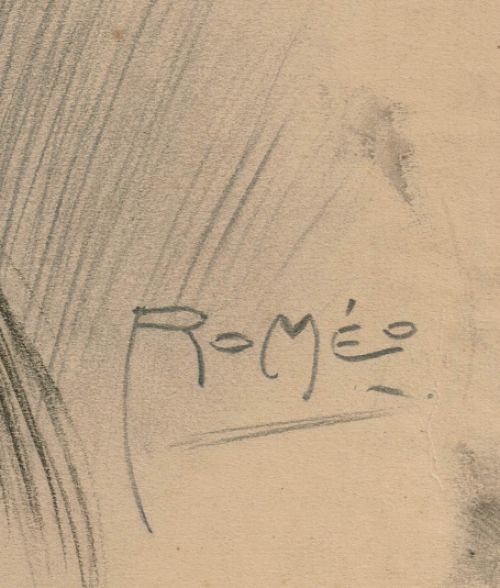 De Belgische graficus Roméo Dumoulin