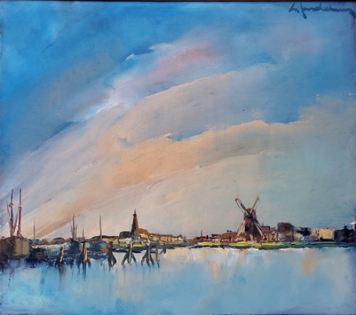 Schilderij op paneel van Leo Jordaens kopen