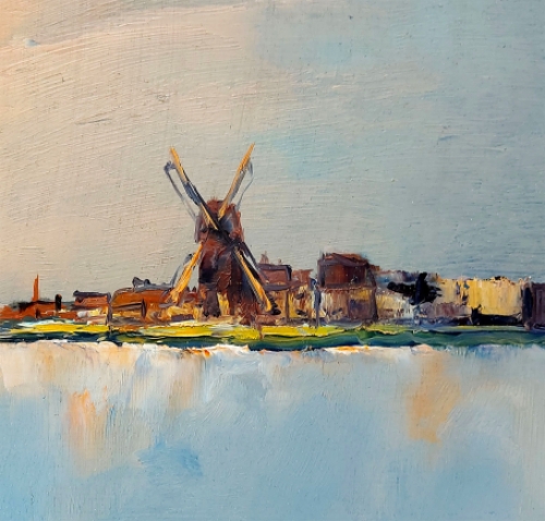 Schilderij van de Belgische kunstschilder Leo Jordaens kopen