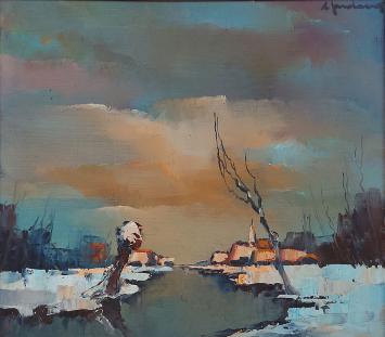 Leo Jordaens met een zichtte Ranst