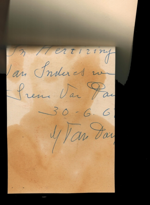 Belgische etser en kunstenaar Joris Minne