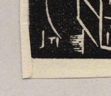 Houtsnede van Joris Minne, Toren met stelling