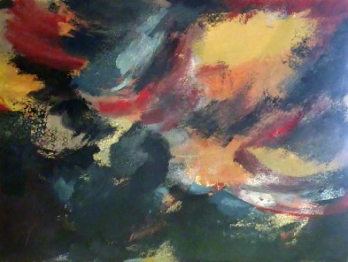 Schilderij van de Belgische schilder Jos De Maegd