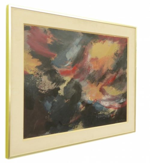 Abstract schilderij van Jos De Maegd