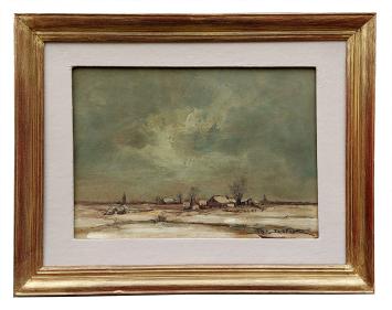 Schilderij van Jos Dufour uit 1950