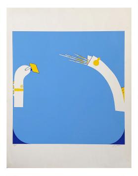 Litho van de Belgische kunstenaar Jos Jans kopen