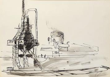 Graanzuiger Antwerpse kunstenaar Jos Mous kopen