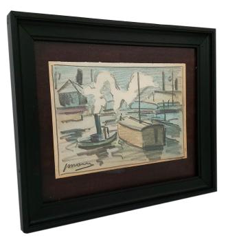 Kunst van de Antwerpse kunstenaar J. Mous kopen