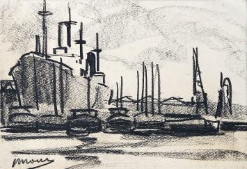 Haven Antwerpen Antwerpse kunstenaar Jos Mous