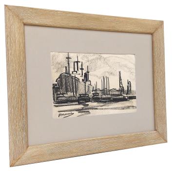 Kunst van de Antwerpse kunstenaar J. Mous kopen