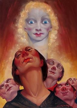 De Belgische kunstenaar Jos Trotteyn