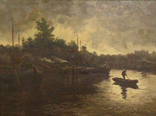 Painting from the Dutch painter Jos van Dijk