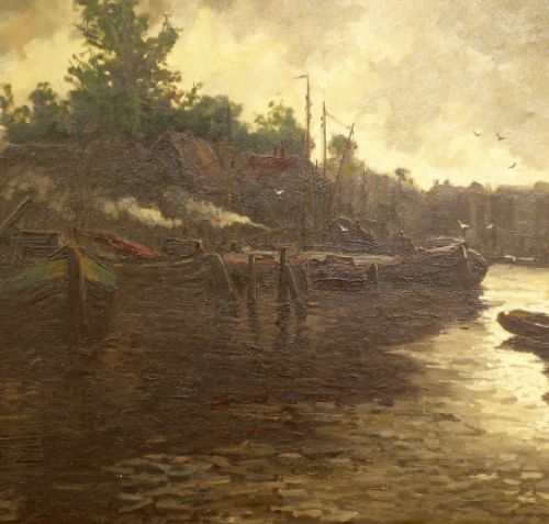 Hollandse kunstenaar Jos van Dijk