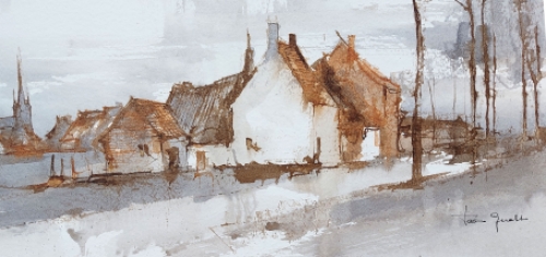 Schilderij van José Van Gucht uit 1973