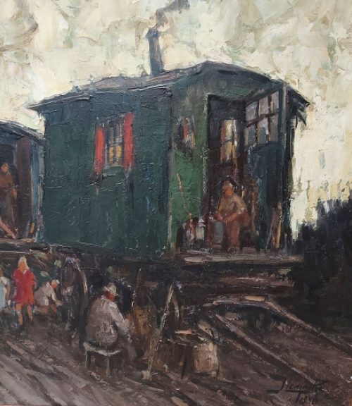 De Belgische kunstenaar Joseph Lemaire afkomstig uit Wallonië