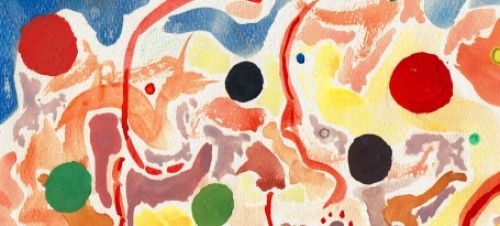 Waterverfschilderij van Joseph Vermeiren