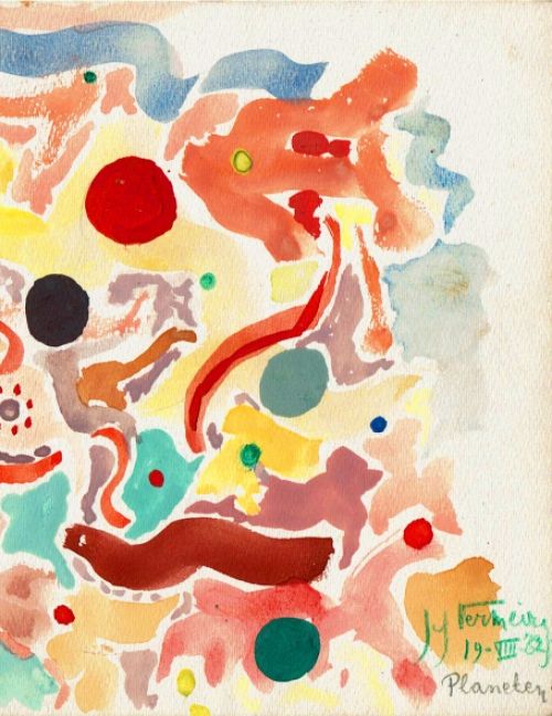 Belgische schilder Jef Vermeiren