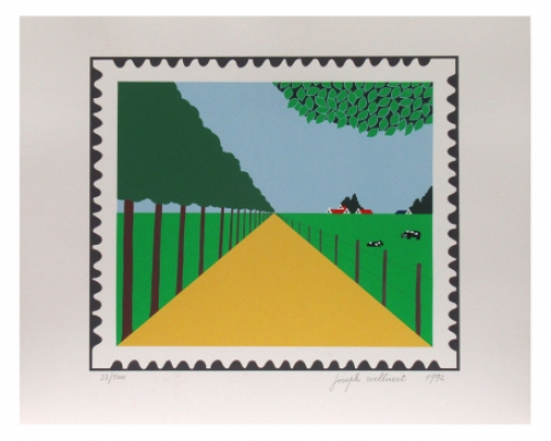 Litho van Joseph Willaert  een Belgische kunstenaar