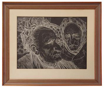 Gravure van de Antwerpse kunstenaar Joz De Swerts kopen