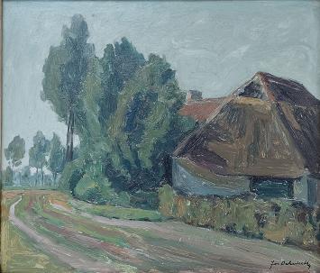 Landschapsgezicht van Joz De Swerts kopen