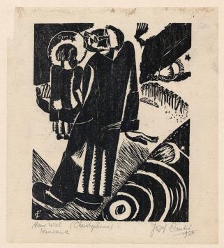 Grafisch kunstwerk van Belgische kunstenaar Jozef Cantré