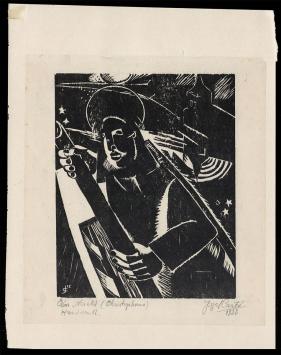 Houtsnede van Jozef Cantré kopen