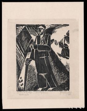Houtsnede van Jozef Cantré kopen