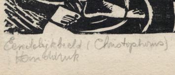 Druk op rijstpapier uit 1922 van Jozef Cantré kopen