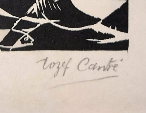 De dame, de vis en het huisje