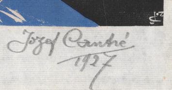 Belgische graficus Jozef Cantré