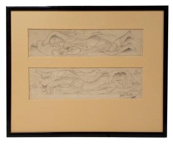 Tekeningen uit 1938 van Jozef Cantré kopen