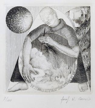 Genummerde ets Jozef W. Cornelis