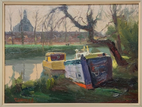 Olieverschilderij van Joseph Tilleux kopen