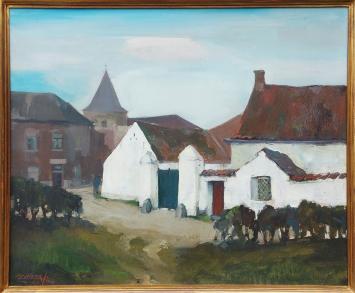 Olieverschilderij uit 1940 van Joseph Tilleux kopen