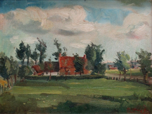 Olieverschilderij van Joseph Tilleux kopen