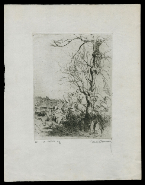 Ets van de Belgische kunstenaar Jean Donnay