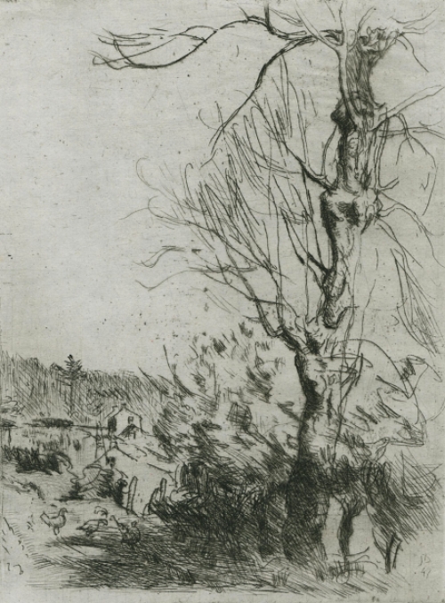 Ets van de Belgische kunstenaar Jean Donnay