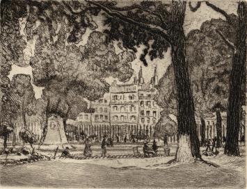 Park met kasteel van J. Severin