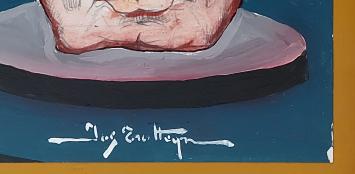 Schilderij van de surrealist Jos Trotteyn