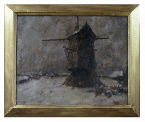 Schilderij van de Belgische kunstenaar Jules Brouwers