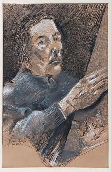 Grote tekening kopen van Juul Claeys, 1981