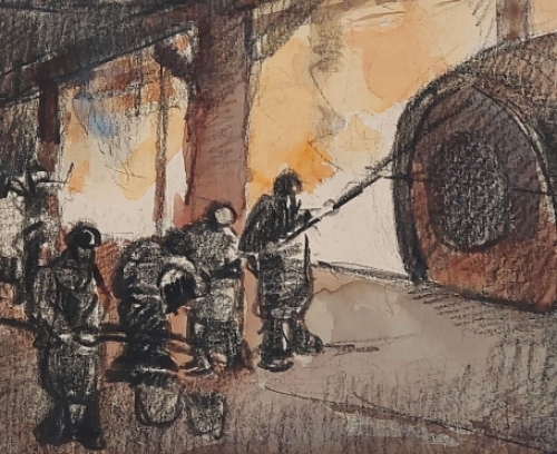 Origineel schilderijtje van Jules Gonthier kopen