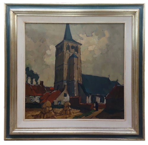 Schilderij van de Belgische kunstenaar Jules Gonthier kopen