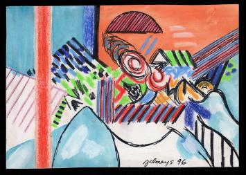 Kunstwerk van de Belgische kunstenaar Juul Claeys