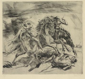 Ets van de Belgische kunstenaar Jules Van Ael