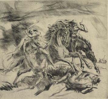 Ets van Jules Van Ael, het gevecht