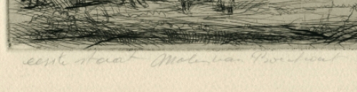 Etsen kopen van de Antwerpse kunstenaar Jules Van Ael