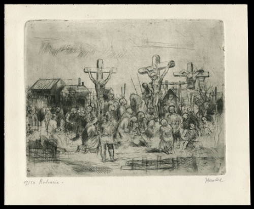 Ets van de Vlaamse etser Jules Van Ael kopen