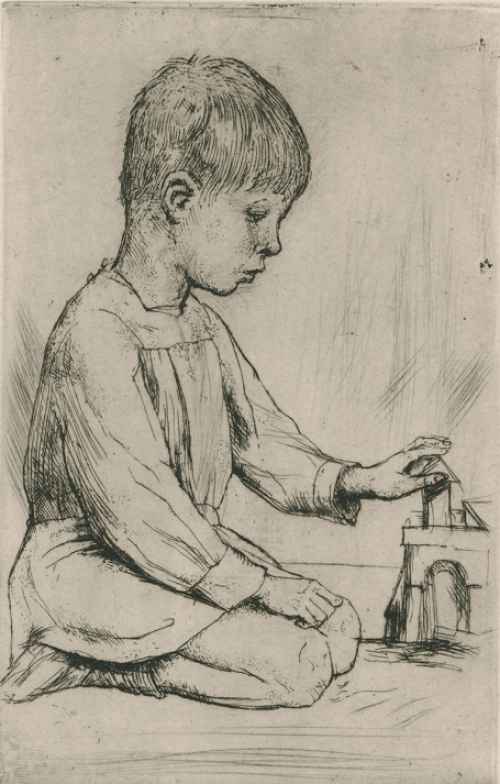 Grafisch kunstwerk van Jules Van Ael